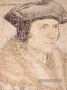 Sir Thomas More Renaissance Hans Holbein le Jeune Peinture à l'huile